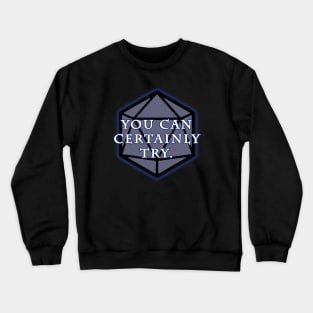 You Can Certainly Try DM Crewneck Sweatshirt